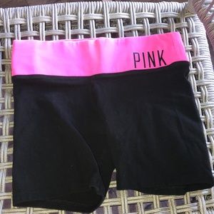 Pink bike shorts